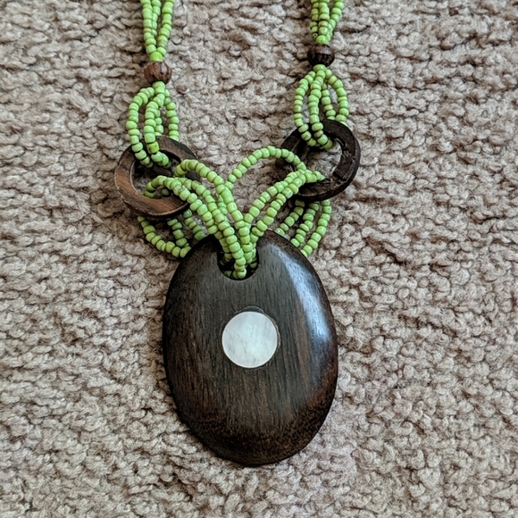 Earthy Necklace and Bracelet Set - Picture 6 of 9